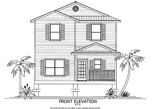 The Bahia Modular Home Elevation
