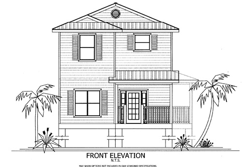 The Fiesta Modular Home Elevation