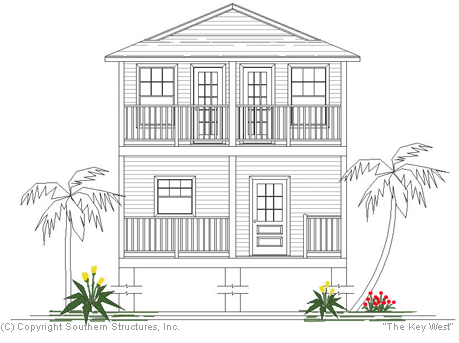 The Key West Elevation